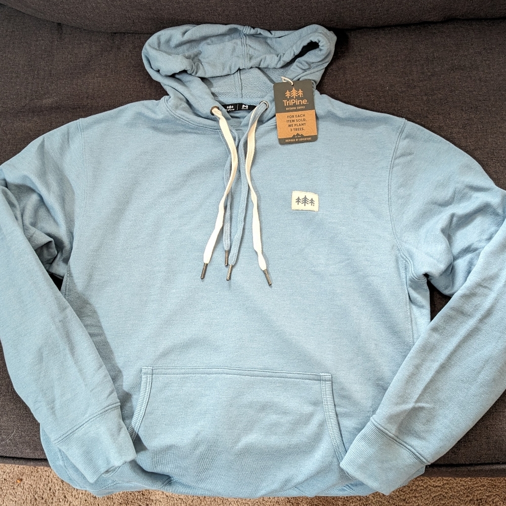 Light Blue Hoodie for Men